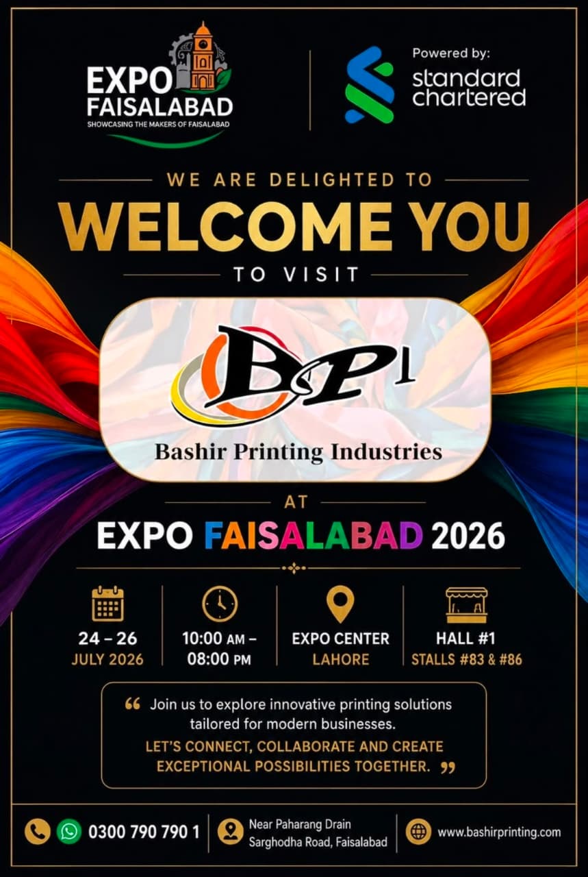 Bashir Printing Announcement